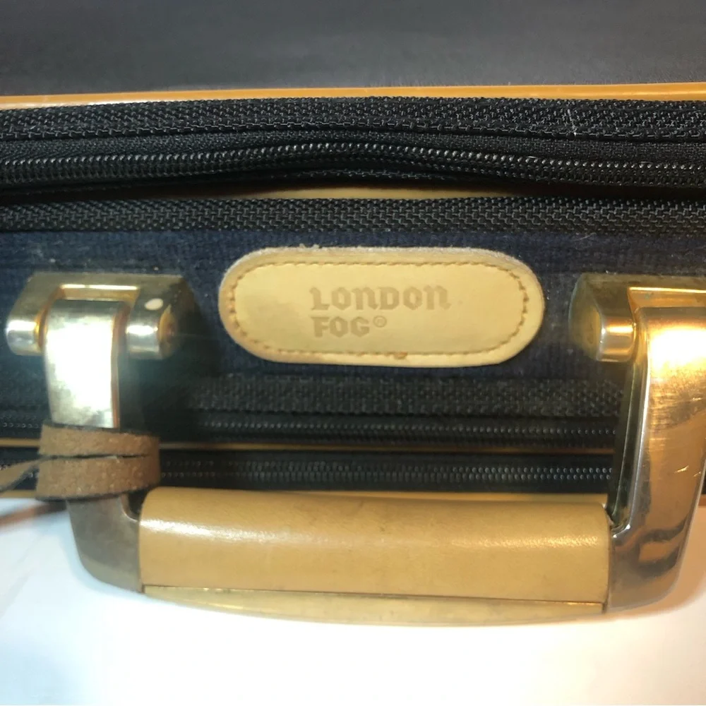London Fog Vintage Luggage Some Heat Bubbles.